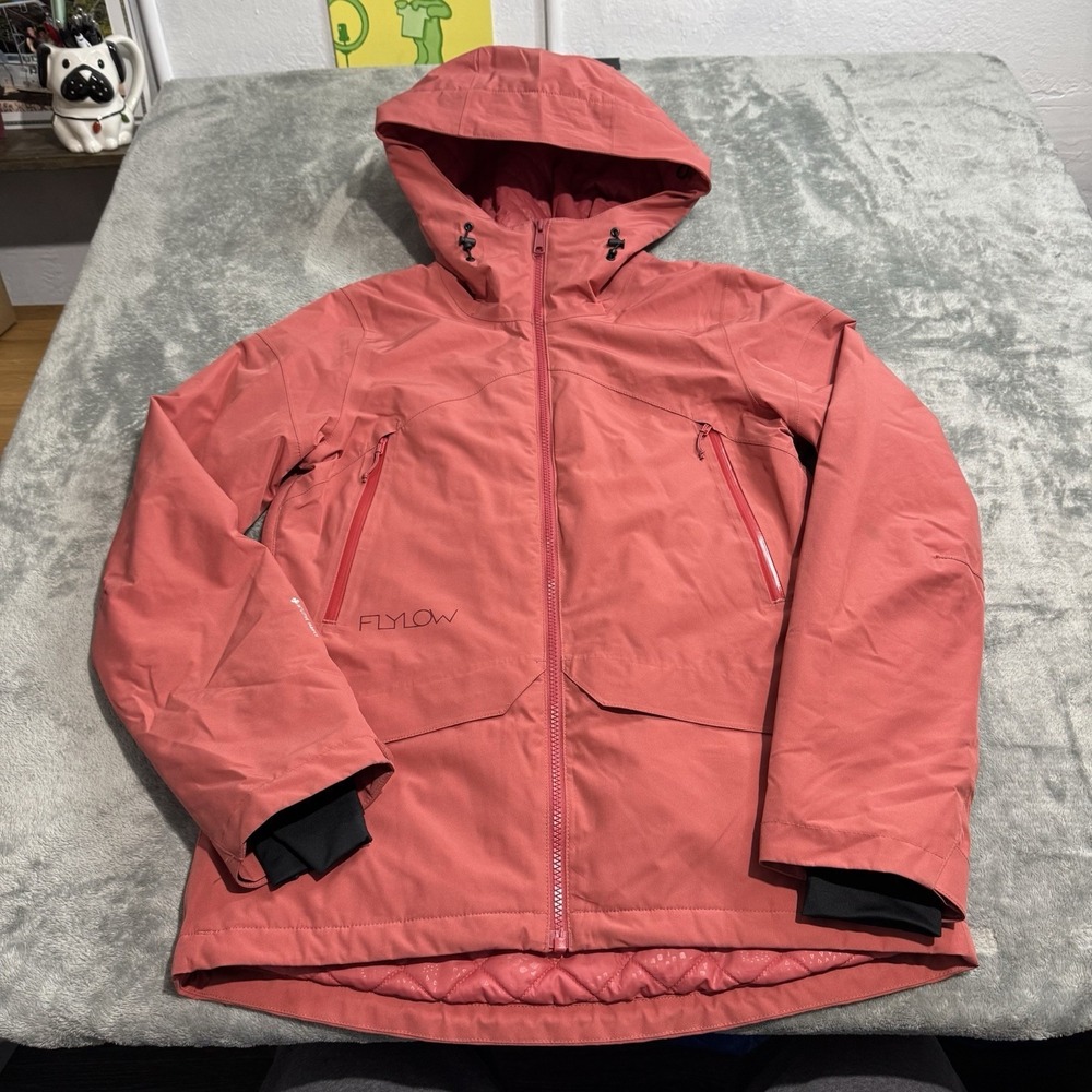 Flylow Sarah Insulated Ski Jacket Womens XS Red/coral Outdoor Snow Camping Hike